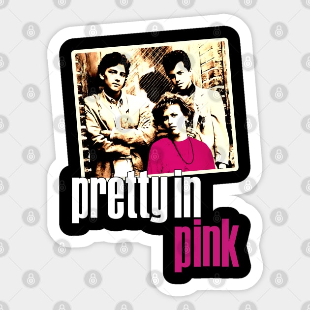 Pretty In Pink Inspired Design Sticker by HellwoodOutfitters